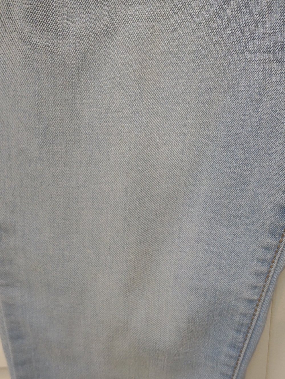 Lucky Brand Lolita Ankle Crop Curvy Stretch Distressed Light Blue Jeans - Picture 7 of 15